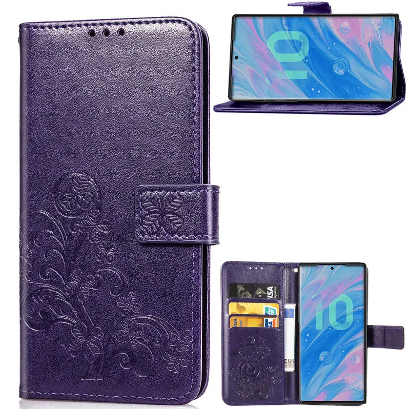 

Case For SamSung Galaxy Note10 Fashion Flip Leather Cover For SamSung Note 10 10 Pro N975 N970 Wallet Card slot Stand Back Cover