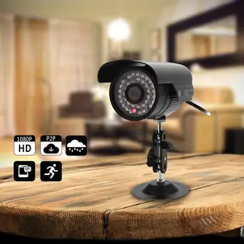 

1/3 CMOS 1200TVL 6mm 36 LED Infrared Camera 80-Degree Perspective for Recording Video Surveillance Security Camera