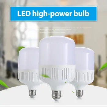 

220V E27 Lighting Lamp 5W 10W 15W 20W 30W LED Light Cool White Lamp Energy Saving Light Bulbs For Household