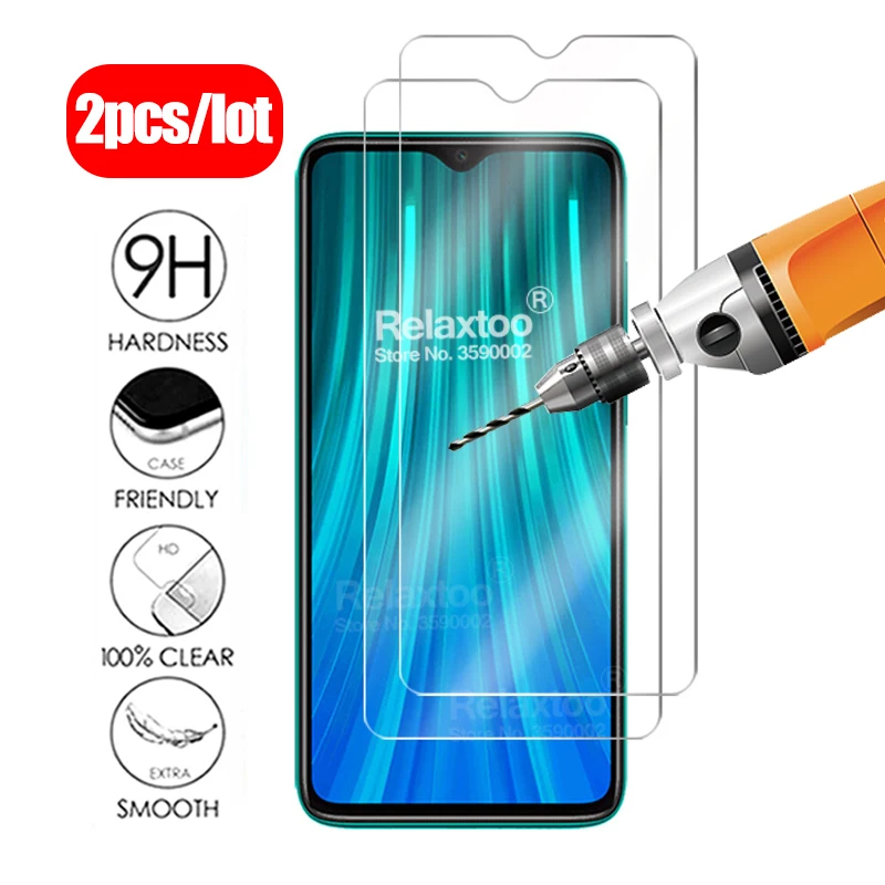 Защитное стекло для xiaomi redmi note 8 pro 2 шт./лот | Мобильные телефоны и аксессуары