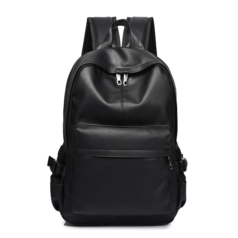 pu leather backpack