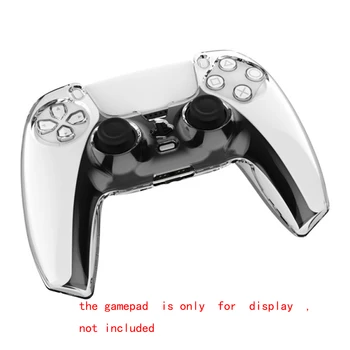 

Clear Hard Case Transparent Protective Cover Shell Skin for PS 5 controller Protector