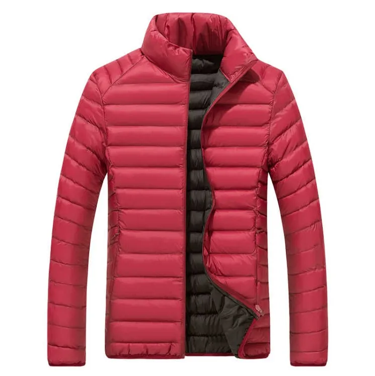 Sunny Scholar Autumn& Winter MEN'S Cotton Clothes Lightweight, Warm Business Hooded Coat Short Slim Fit