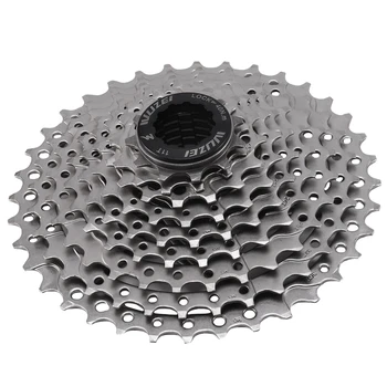 

WUZEI 9S Speed 11-36T Cassette Free Wheels Mountain Bike Cassette 11-36T Compatible for Shimano Sram