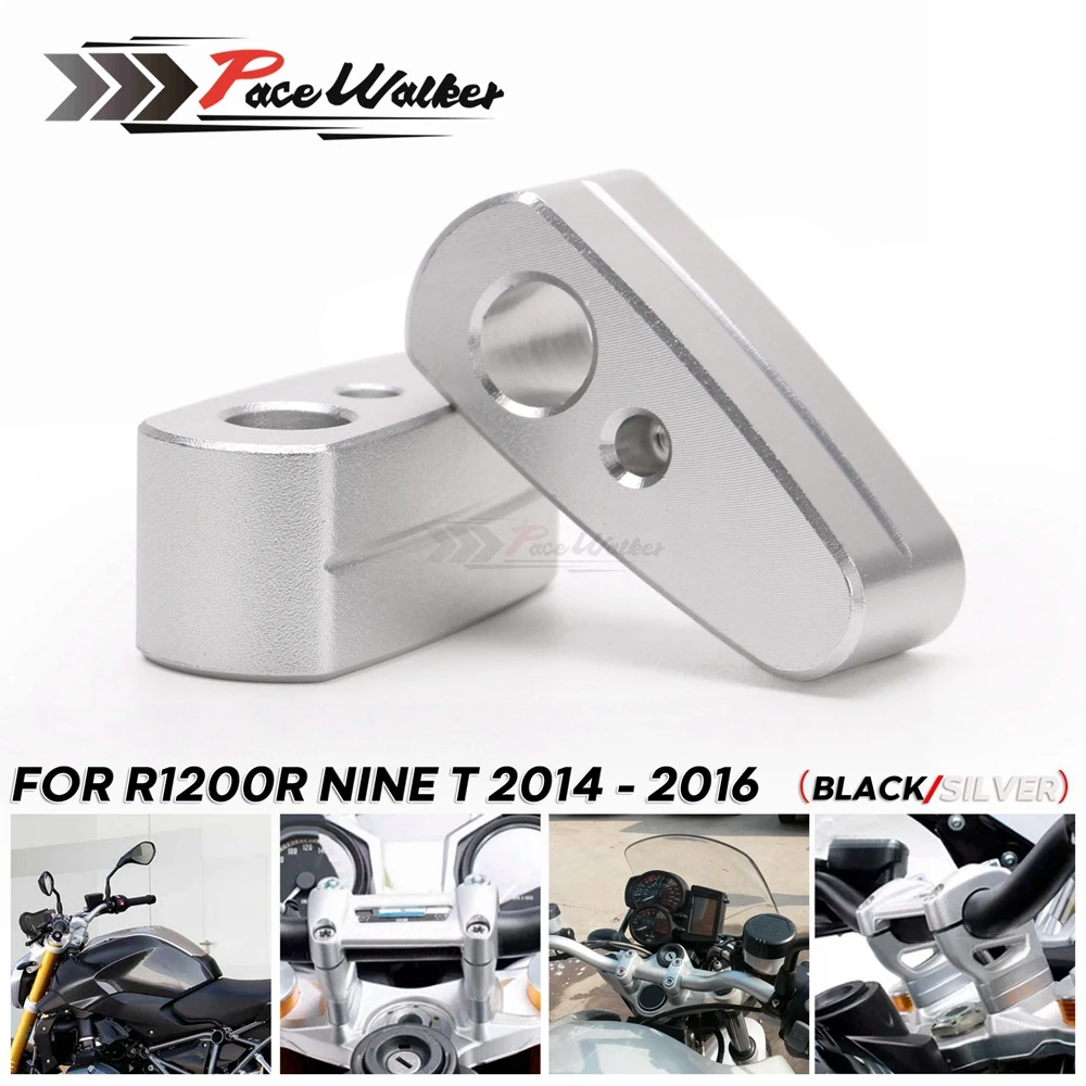 Подъемник на руль аксессуары для BMW R1200 R Nine T подъемник R1200R R9T 9 2014 2015 2016|Накладки и