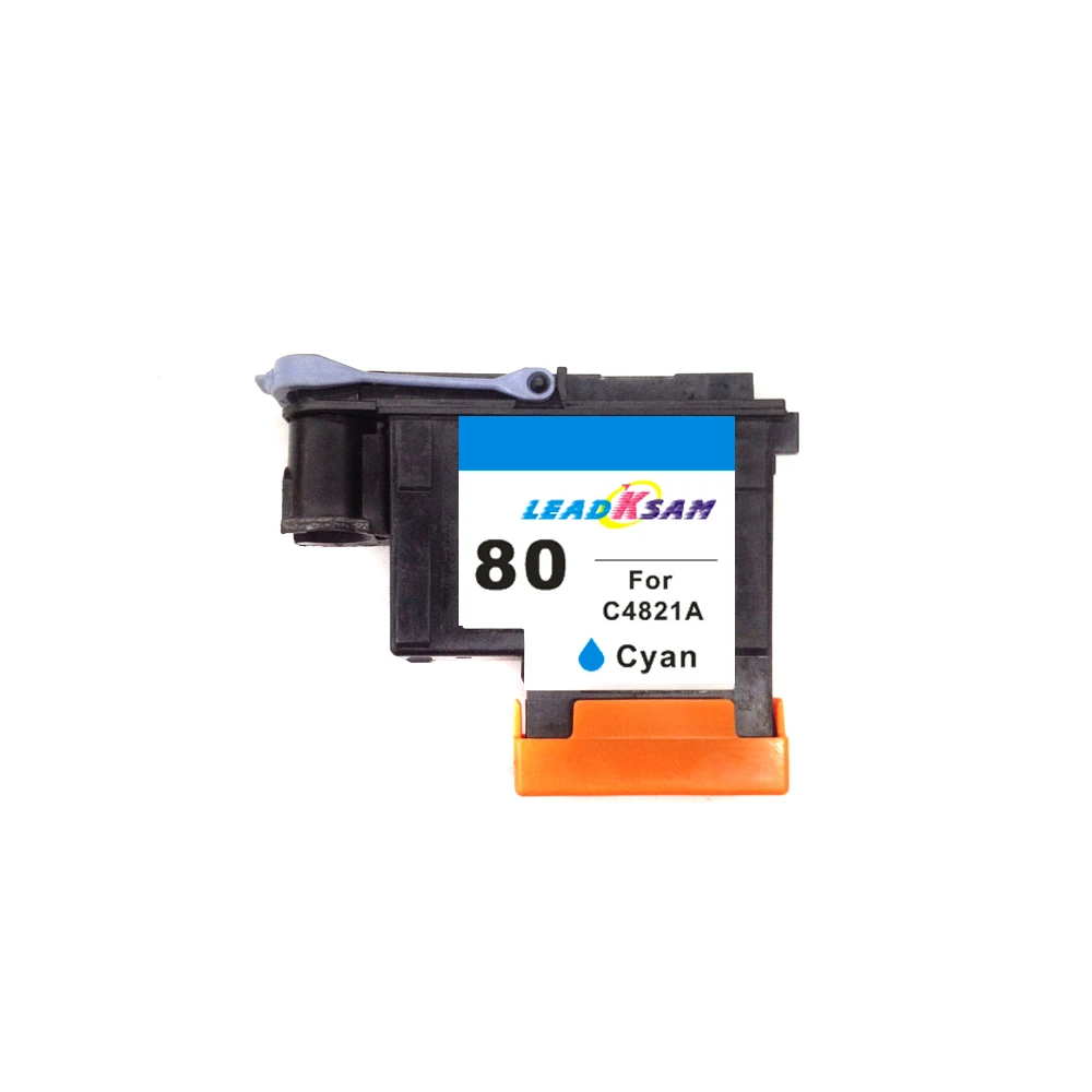 Совместима с печатающей головкой hp80 Cyan Compitable C4821A для головки 80 чернильных
