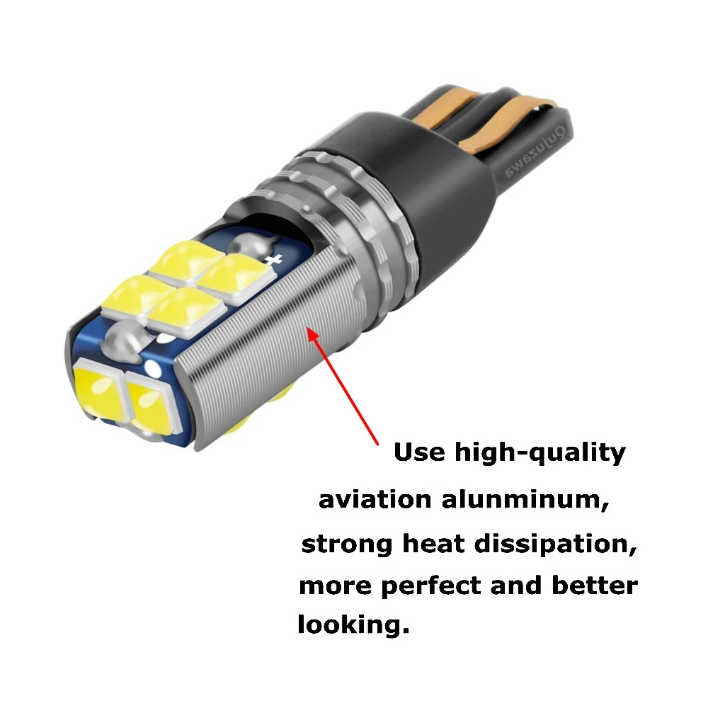  Ʈ LED ڵ ׸   , ڵ   ̵   ȣ , T10 W5W 168 WY5W, 2  ǰ