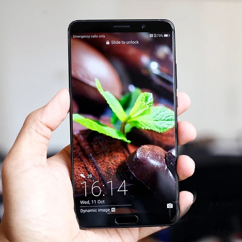 Global Firmware New Huawei Mate Android 8 0 Mobile Phone Dual Rear Camera 20MP 12MP Curved Glass 5 9  2560 1440 Octa Core