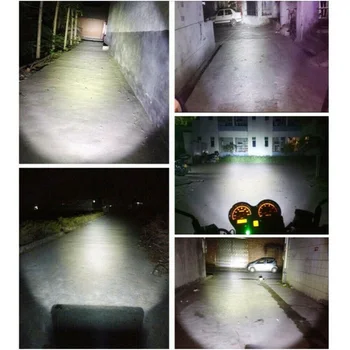 

H4 18W LED 3COB Motorcycle Headlight Lamp Bulb 2000LM 6000K Hi/Lo Beam Light Truck Car Lights System