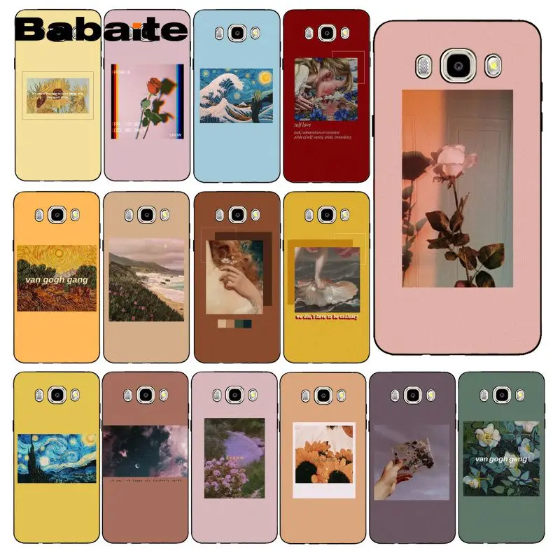 Чехол для телефона Babaite с принтом цветущих цветов подсолнуха розы Samsung Galaxy J7 J6 J8 J4