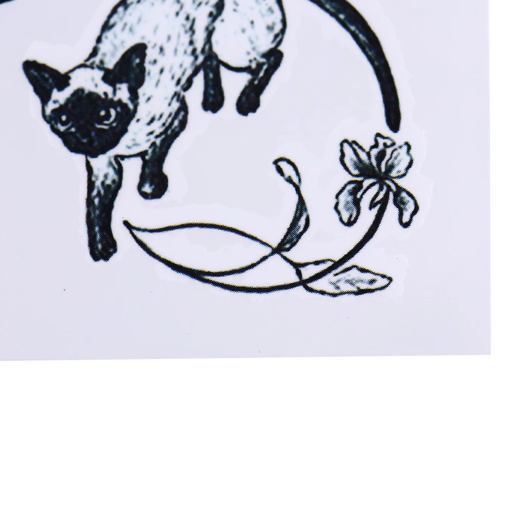 Водостойкая временная татуировка наклейка Мандала хна сова лиса кошка рыба боди-арт тату флэш-тату поддельные татуировки для девушек женщин мужчин