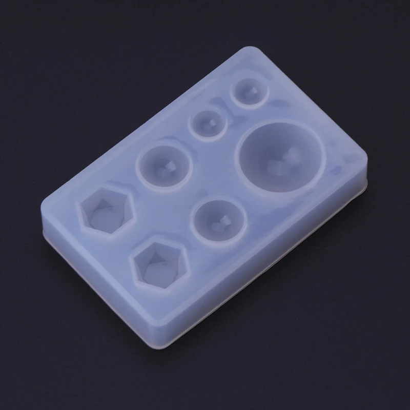 

Silicone Mold DIY Jewelry Making Geometric Crafts Mirror Decorative Epoxy Resin Y4QB