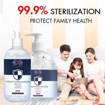 

300/500ml Alcohol Free Quick Drying Liquid Hand Soap Silver Ions Disinfect Sterilization Degassing Liquid soap