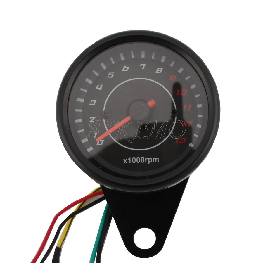 tacômetro de motocicleta com medidor de tacômetro contador de passos rpm