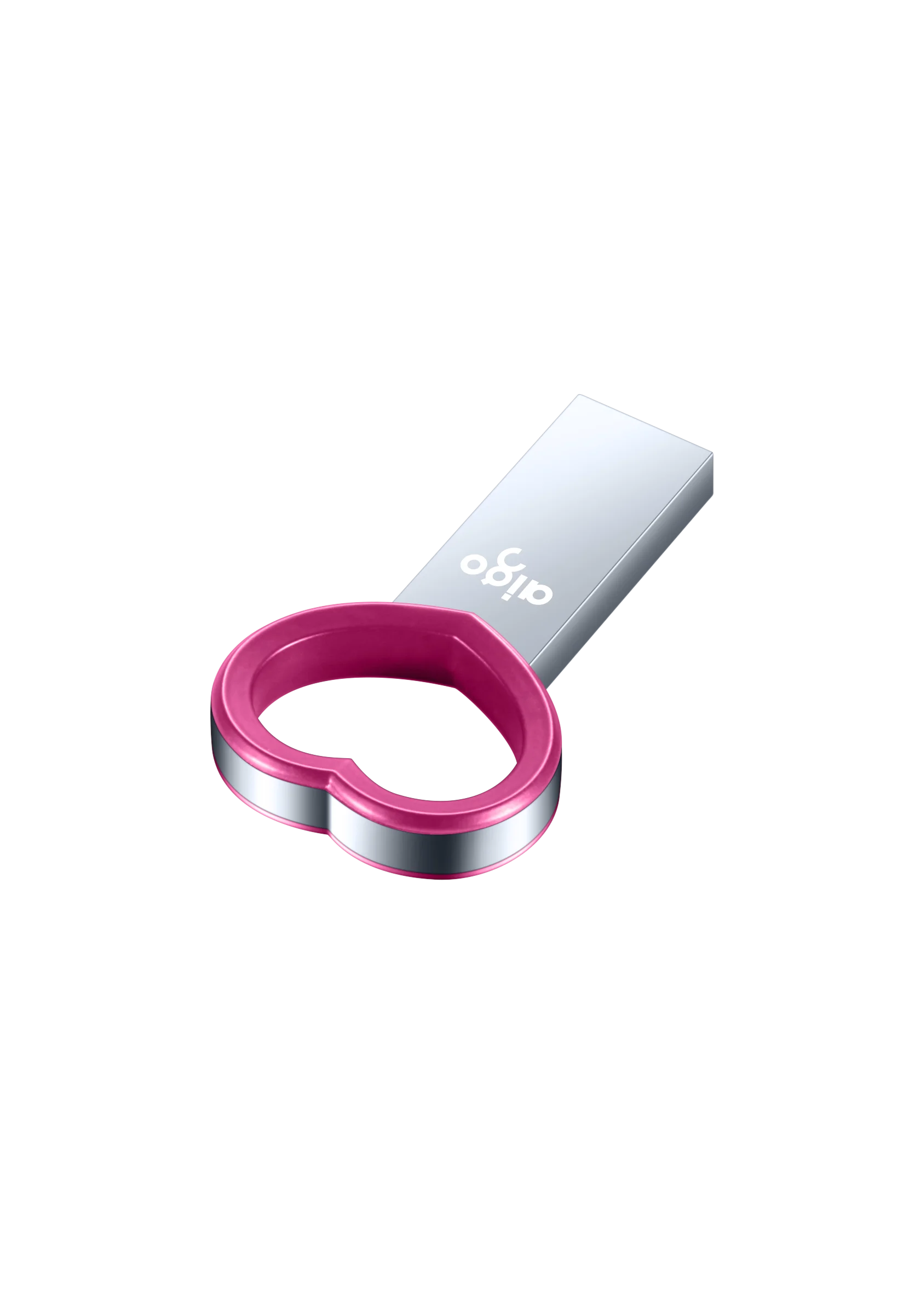 Aigo usb 3,1 металлическая высокоскоростная флешка 64G Мини карманная ручка-накопитель подарок на день Святого Валентина подарок для любимой флешка