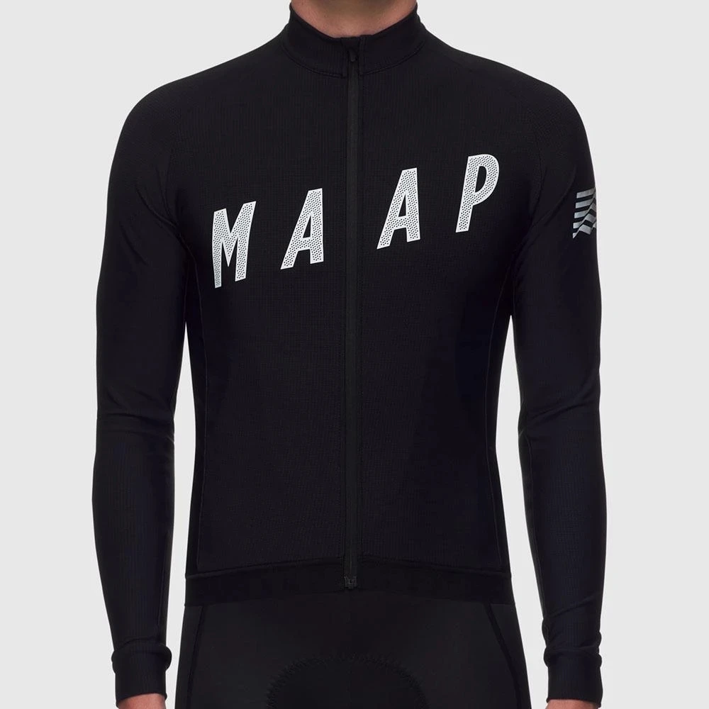 12 Abbigliamento ciclismo inverno winter thermal long sleeve cycling jersey kit MTB bike winter culotte largo ciclismo hombre - Цвет: 12