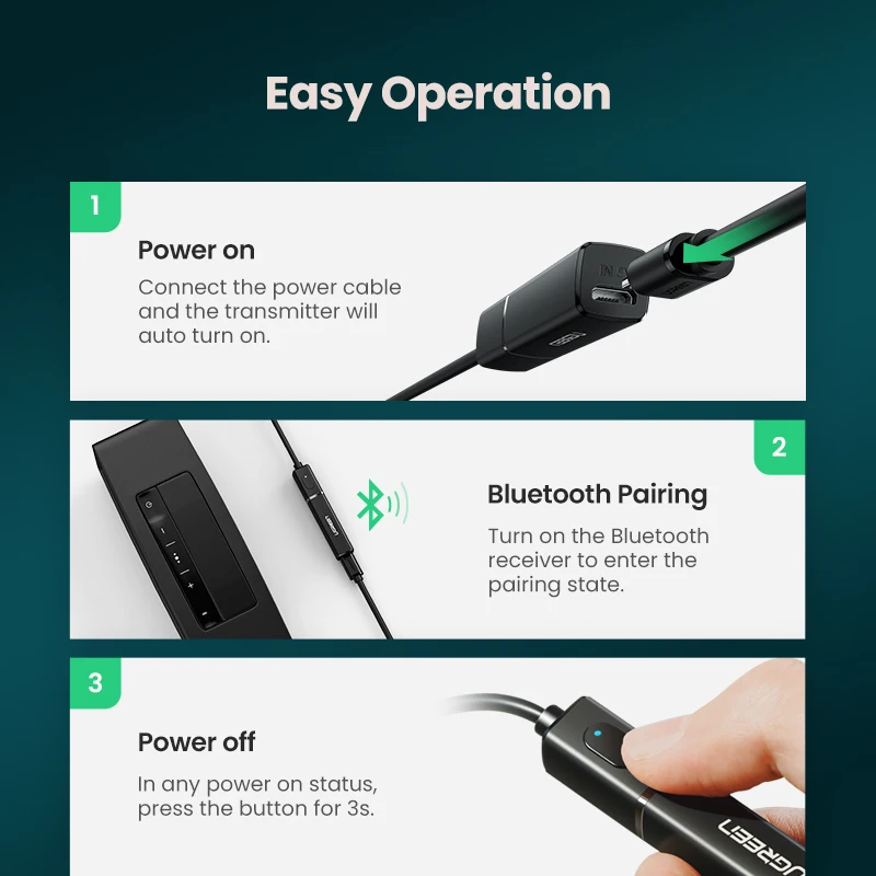 UGREEN Bluetooth 5,0 передатчик ТВ наушники ПК APTX LL цифровой Toslink оптический адаптер SPDIF аудио музыка беспроводной передатчик (art.: 3920c4fb710ef) - 3920c4fb710ef