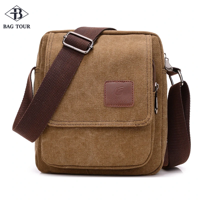 Light Shoulder Bags Vintage Messenger Strong Fabric Bags Crossbody multifunction Brief