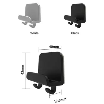 

3x Universal Cellphone Tablet Holder Wall Mount stand for iPad iPhone support Storage cables and home Hook