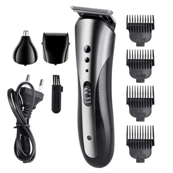 

KEMEI KM-1407 Multifunctional Hair Trimmer Rechargeable Electric Nose Beard Shaver Professional Electric Razor Hair Clipper