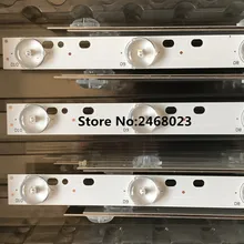 3 шт. 32 ''570 мм* 17 мм 10 светодиодный s светодиодный Подсветка лампы светодиодный полоски w/оптические линзы Fliter для ТВ монитор Панель 30V