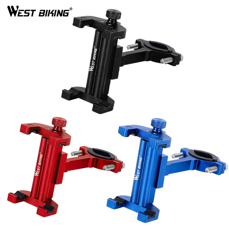 WEST BIKING велосипед мотоцикл мобильный телефон держатель алюминиевый сплав