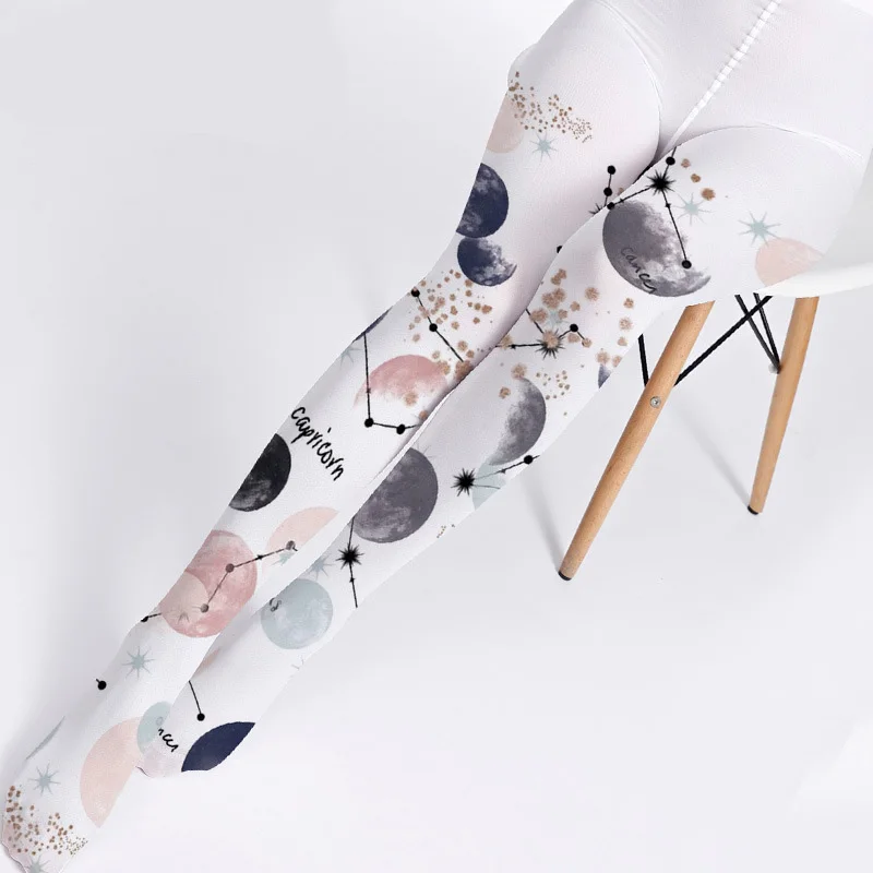 

Star Constellation Print Women Pantyhose Dropship And Bulk