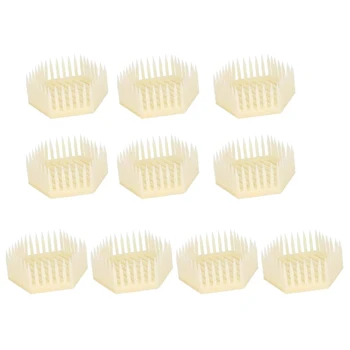 

10Pcs Plastic Beekeeping Queen Needle Type Bee Cage Queen Cage Beekeeper Tool Beekeeping Equipment