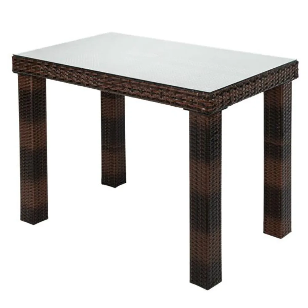 

YJ Outdoors Bar Table Brown Embossed Gradient Cane [us-w]