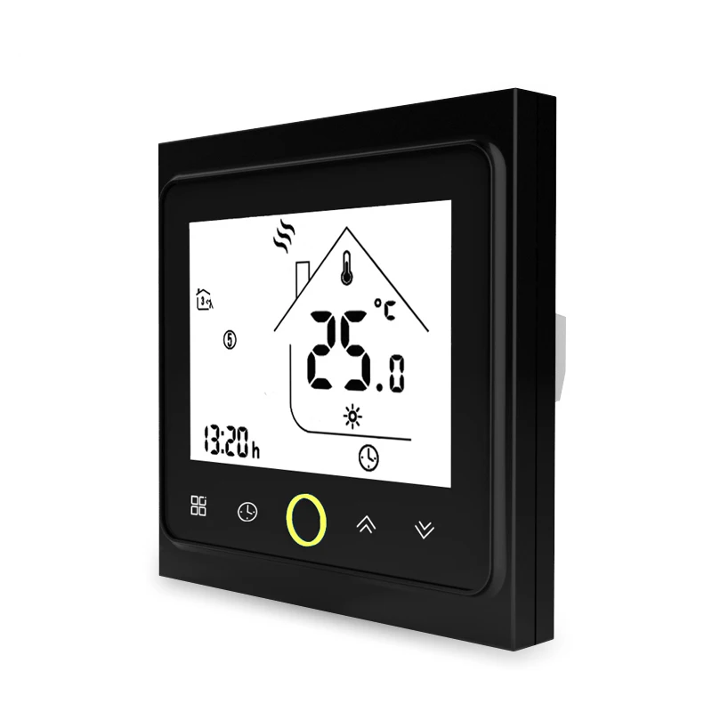 Термостат контроллер температуры ЖК сенсорный экран подсветка теплый пол электрический подогрев пола 16А Еженедельный программируемый