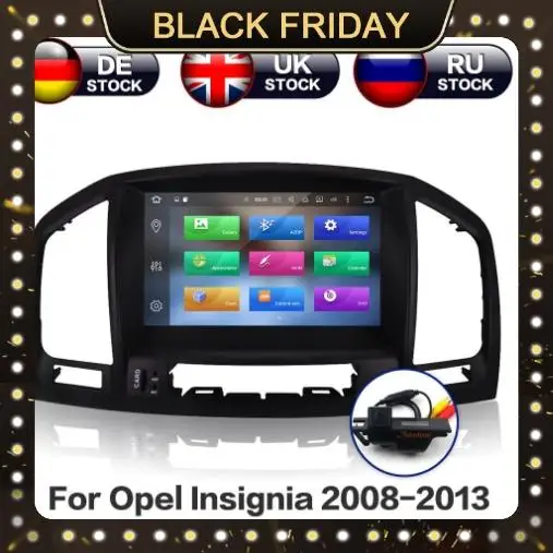 

Android 10 4+64G PX5/PX6 IPS Screen Car DVD Player GPS Navi For Opel Vauxhall Holden Insignia 2008-2013 CD300 CD400 Multimedia