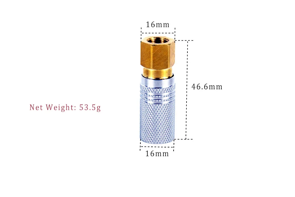

Tactical Paintball Extended Quick Coupler Socket PCP Long QC 1/8BSP 1/8NPT Hunting Accessories