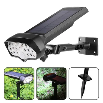 

Solar LED fence light Solar Power Light Sensor LED Wall Light Outdoor Garden Waterproof Lamp lighting and decoration IP55