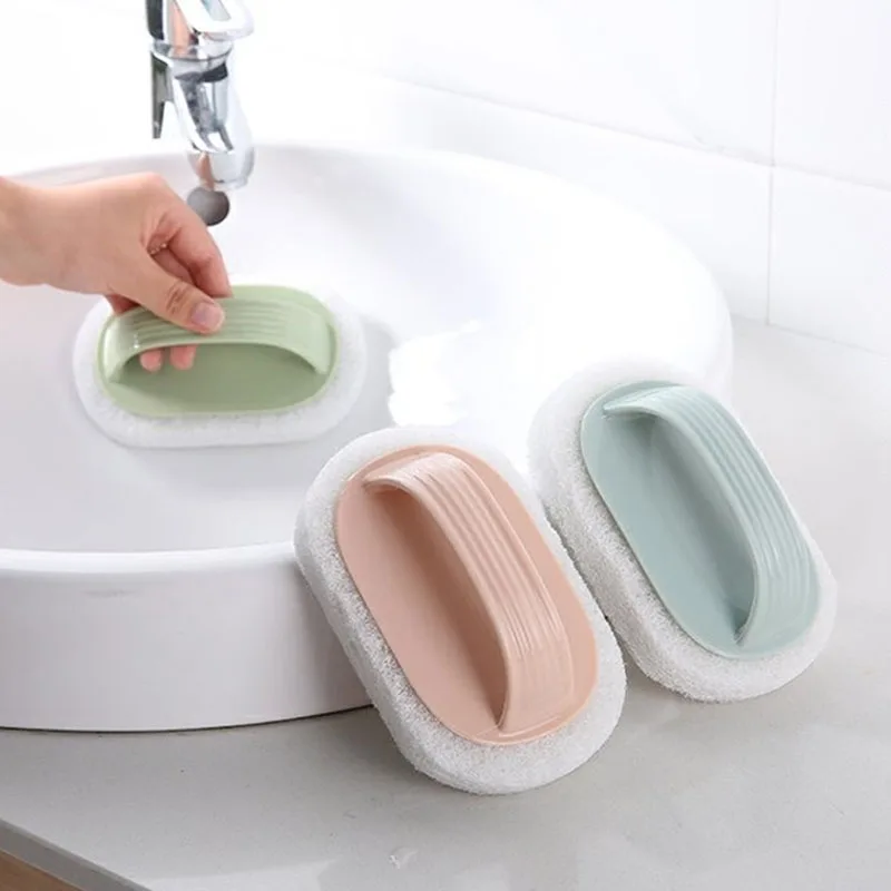 С ручкой щетка для ванны плитки обеззараживание кухни волшебный горшок губка