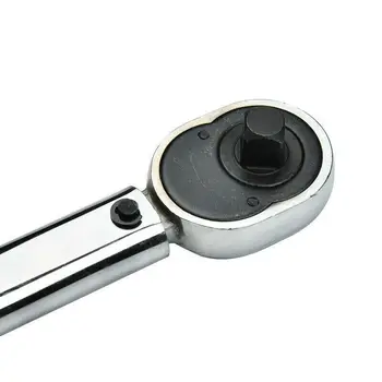 

1/4 Drive Click Torque Wrench Adjustable 5-25Nm/4-18 Ft/Lbs W/ Box Accessories