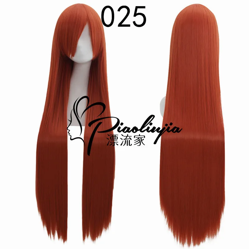 DIOCOS 100 см/39," аниме парики, костюм для косплея женщин прямые длинные термостойкие синтетические волосы для Хэллоуина вечерние No.1-28 - Цвет: 25