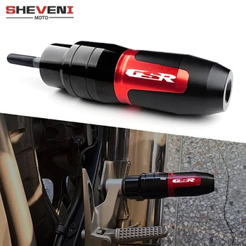 

For SUZUKI GSR400 GSR600 GSR750 GSR 400 600 750 Motorcycle CNC Frame Crash Pads Exhaust Sliders Crash Protector With logo