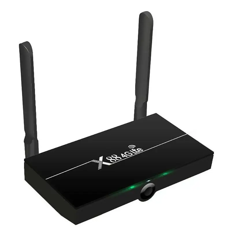 

X88 4G Lte Smart TV Box Free Internet Search Multiple Games 2G RAM 16G ROM Dual-band WiFi Set Top Box with SIM Card