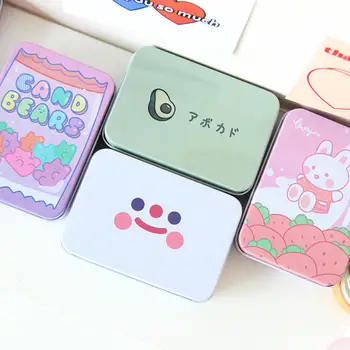 

Mini tin box sealed jar packing boxes jewelry candy box small storage boxes cans coin earrings headphones gift box organizer