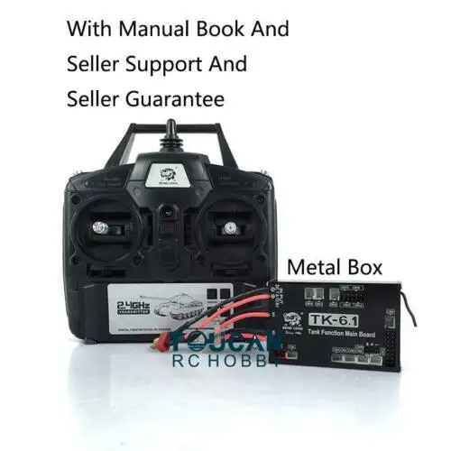 

Henglong 1/16 RC Tank 2.4Ghz 6.1S Controller Transmitter MainBoard Seller Support THZH0347