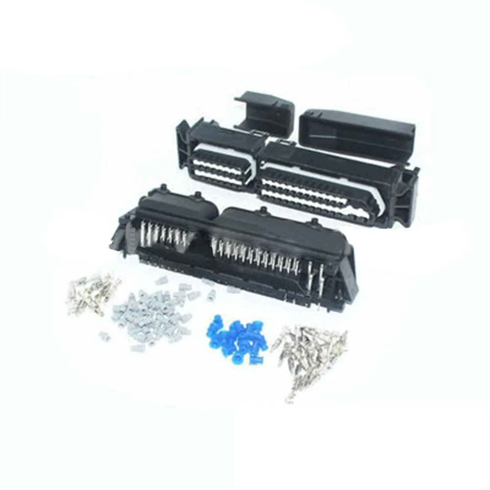 

1set 80p ECU SET Aluminum Enclosure Box With 80pin Case Motor Car LPG CNG Conversion Male Female Auto Connector