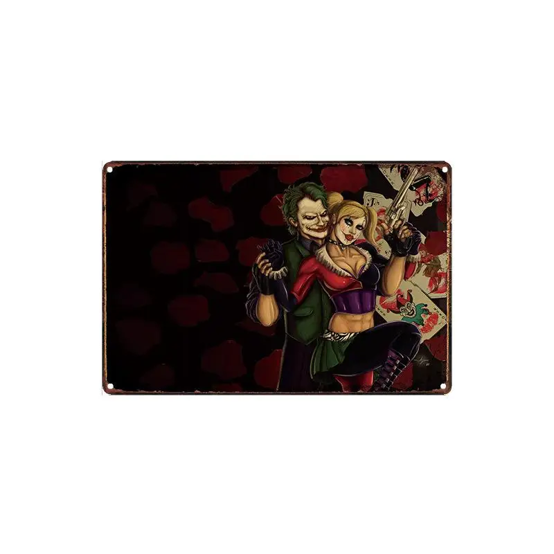 Классический фильм из металла плакат женские принтованные винтажные крафт Бумага декоративная живопись для комнаты настенный Декор Бар Украшение для стен дома, паба в стиле ретро из металла - Цвет: Grey