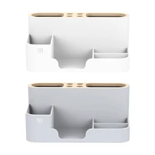 

Multifunction Stationery Storage Box TV Air Conditioner Remote Control Collection Organizer Practical Tissue Box Multi-frame