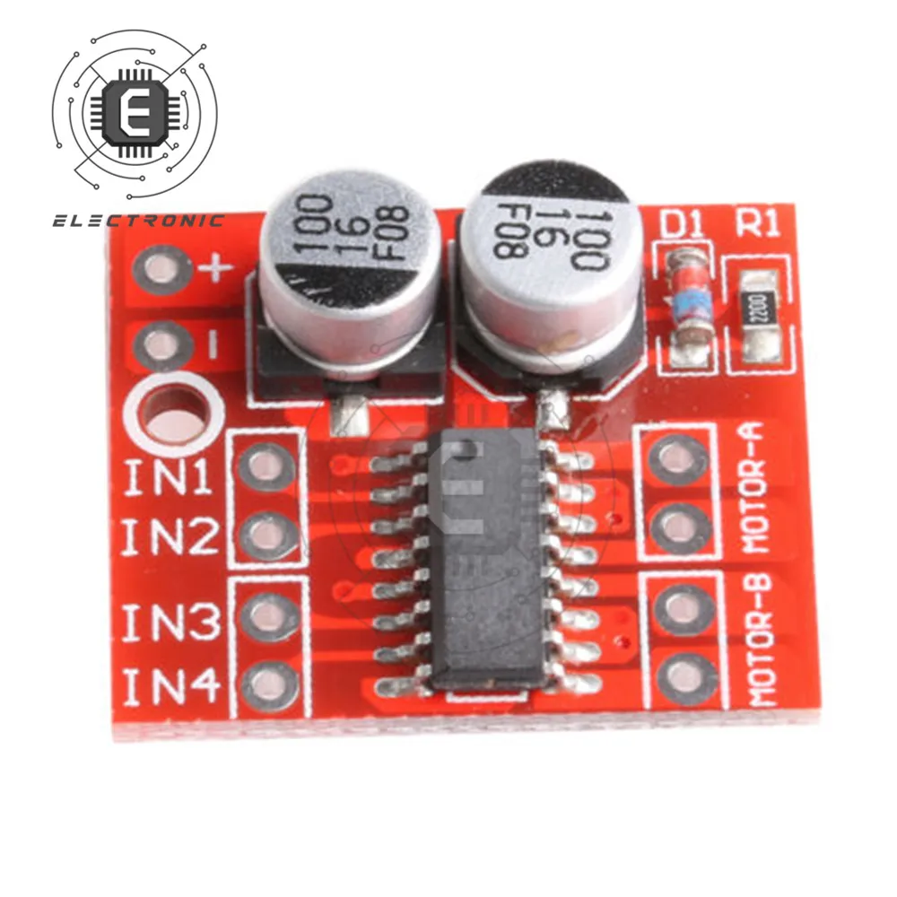 MX1508 1.5A 2-way DC Motor Driver Module PWM Speed Dual H-Bridge Stepper Motor L298N DC 2V-10V 5V