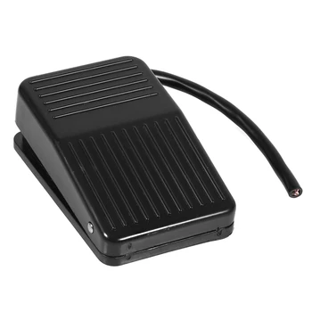 

220V / 380V Electrical Power Plastic Foot Pedal Switch On/Off Control Color 0cm Cord Universal 10A Foot Switch Tools