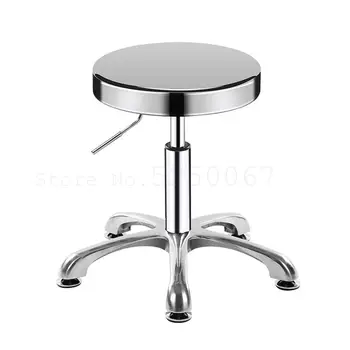 

Stainless steel lifting stool work bench beauty hair cutting chair electronics factory food factory production workshop chair