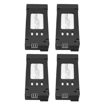 

4pcsNew E58 Wifi Fpv Rc Quadcopter Components 3.7 V 500 Mah Lipo Battery Replacement For Fpv Racing Racer Accs Camera Drone