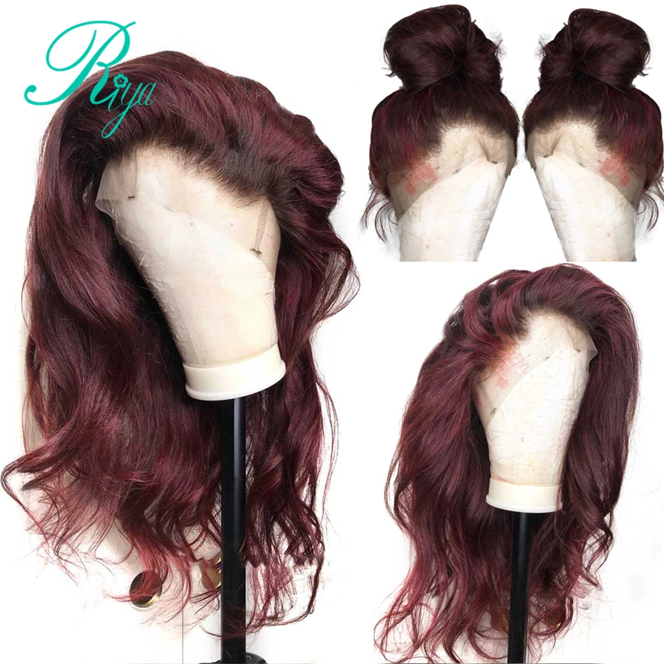 Burgundy 360 lace frontal wig Clearance