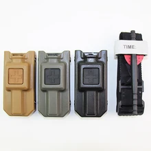 Outdoor First Aid kit FMA Application Tourniquet Swathe Carrier Pouch Molle Medical Storage Airsoft Holsters Emergency Equipment