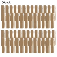 50/4/1 шт. зубная щетка из натурального бамбука оптом Защита окружающей среды деревянная зубная щетка для ухода за полостью рта зубные щетки с мягкой щетиной для жениха каждая кисть с Чехол J11